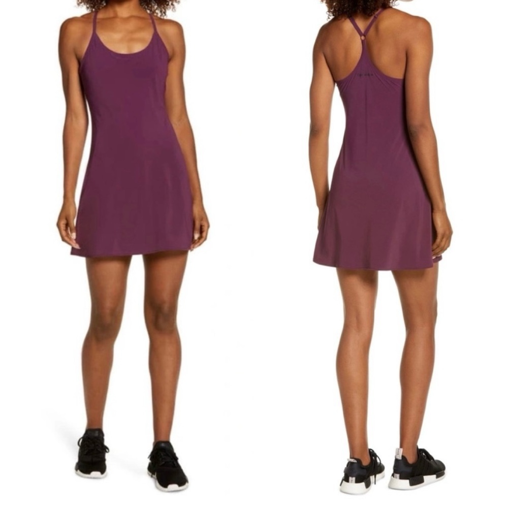 Outdoor Voices Exercise Dress in Kalamata Purple